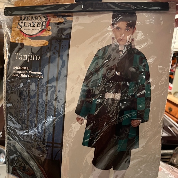 Tanjiro Demon Slayer costume kids - Picture 1 of 1